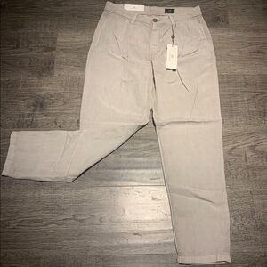 🔥Host Pick🔥ADRIANO GOLDSCHMIED Pleated Trousers W25 Linen Blend Cropped